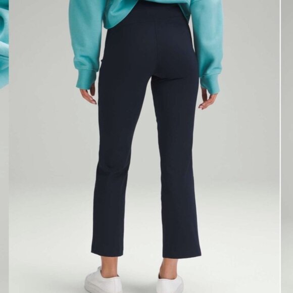 Lululemon Smooth Fit Pull-On High-Rise Cropped PantsTrue Navy - Picture 5 of 12